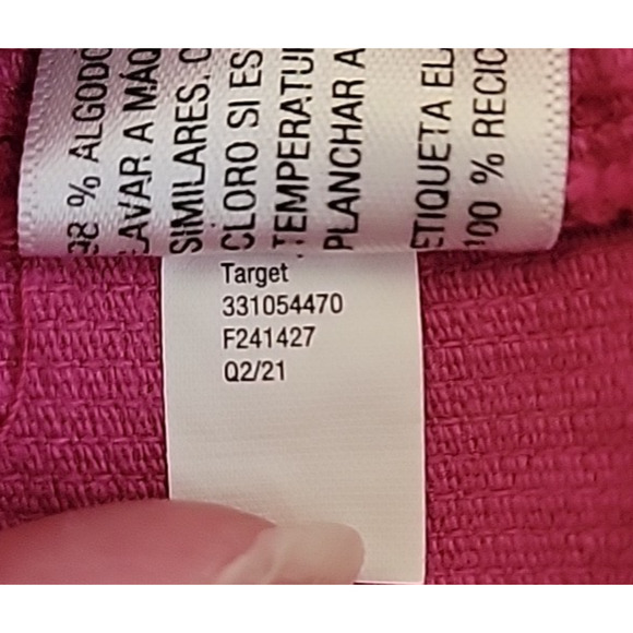 Wild Fable Corduroy‎ Mini Skirt Button Front Y2K Retro Indie Colorful 70s Size 6 - Picture 7 of 9